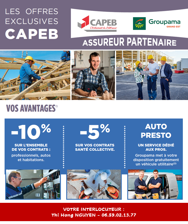 Groupama Offres Exclusives R Serv Es Aux Adh Rents Capeb Capeb